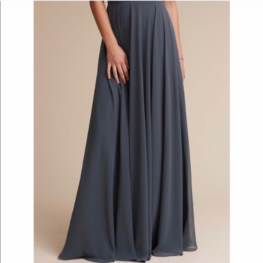 Jenny Yoo Slate Skirt